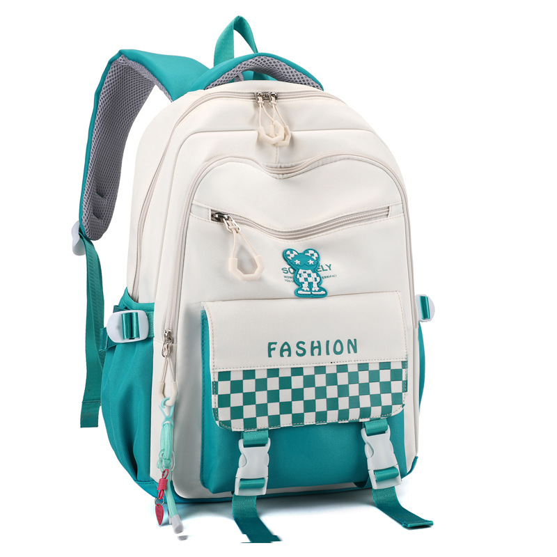 New Early High School Student Schoolbag Backpack Travel Backpack