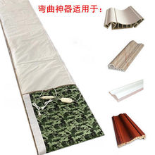 热弯工业造型纤维弧形石塑装饰线条木塑竹木加热楼梯扶手毯器pvc