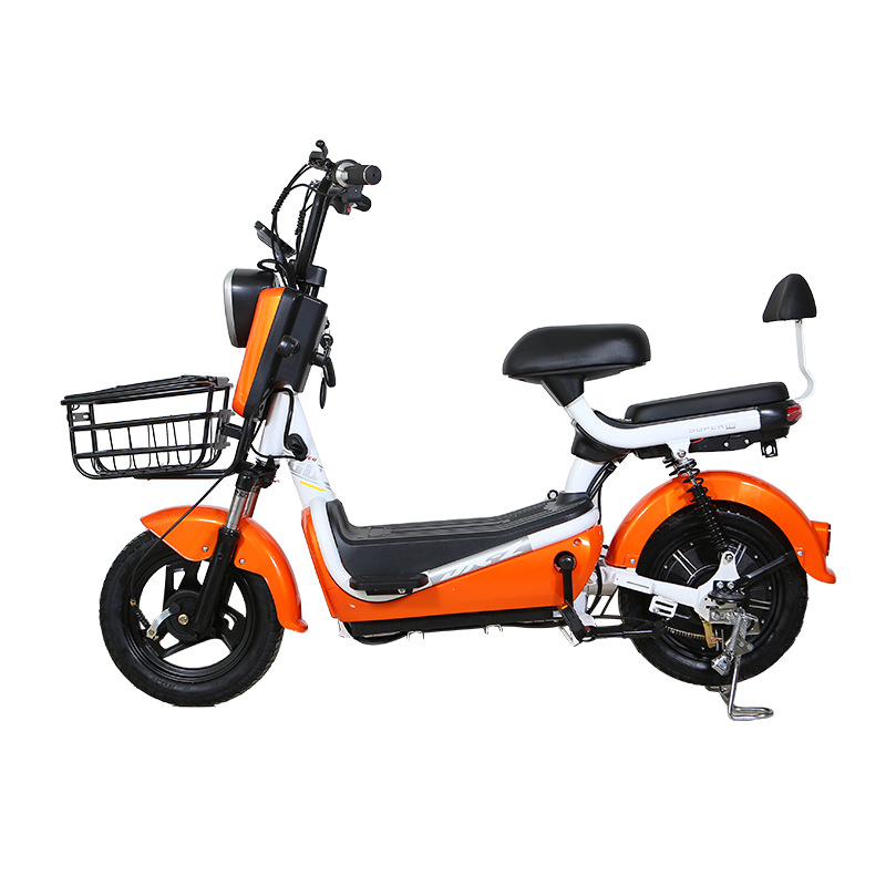 新款前后转向灯踏板迷你代步电动自行车48v60v通用长跑王电动车