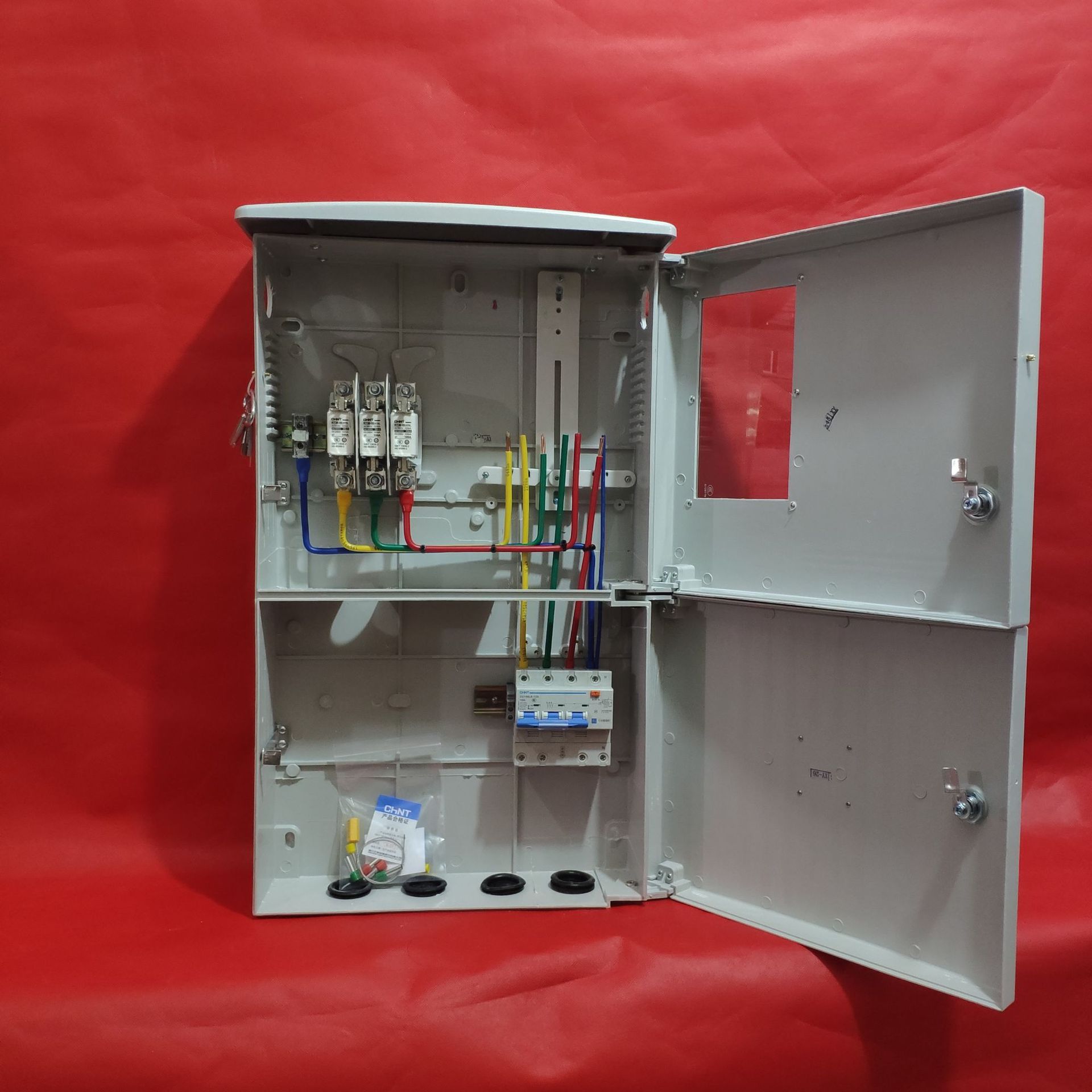 国网smc玻璃钢三相一户电表箱计量箱国网箱光伏并网箱配电箱