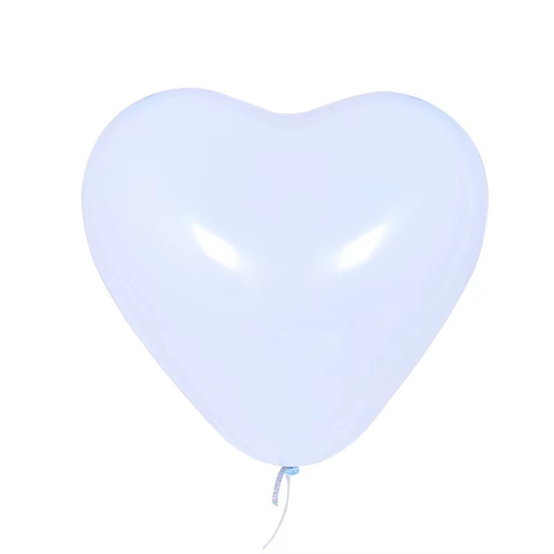 Wholesale 10-Inch 2.2G Heart-Shaped Balloon Macaron Wedding Balloon Thickened Latex Birthday Party Balloon Set