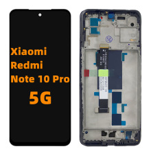 适用于小米 红米Note 10 Pro 5G 带框架 手机液晶显示屏幕总LCD