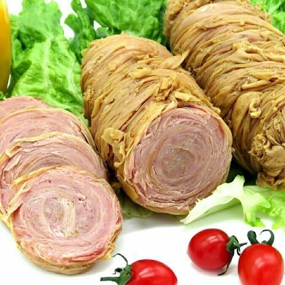 猪肠卷新鲜半成品猪苦肠肠卷猪小肠速冻卤菜家庭装批发缠肠捆肠