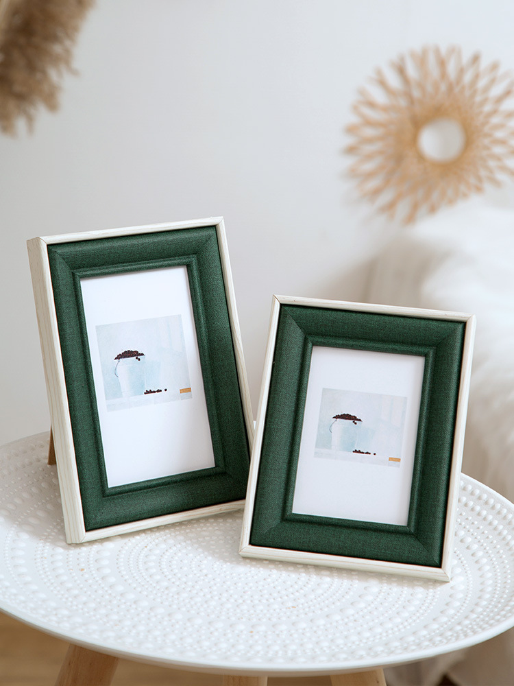 创意挂墙6 7 10寸婚纱照相框画框定制 洗照片小相框摆台摆件批发