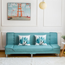 可折叠沙发客厅小户型布艺沙发简易 单人双人三人沙发1.8米沙发床