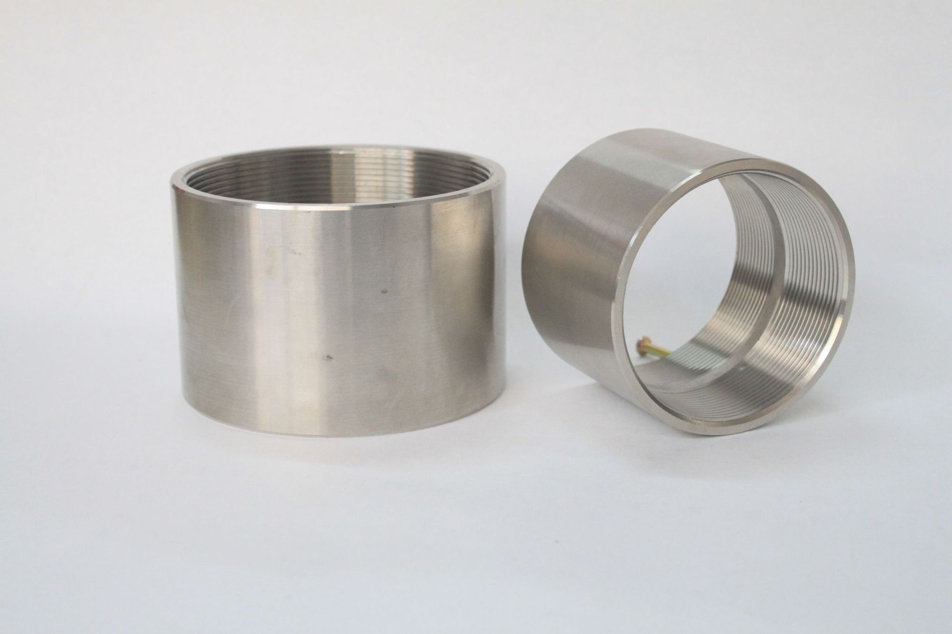 304316不锈钢光面内丝接头管子内丝管箍管古din2999iso7/1npt螺纹