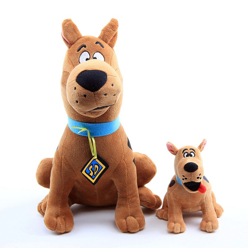 史酷比 毛绒玩具 棕色大丹狗 电影 scooby-doo 狗狗公仔娃娃玩偶