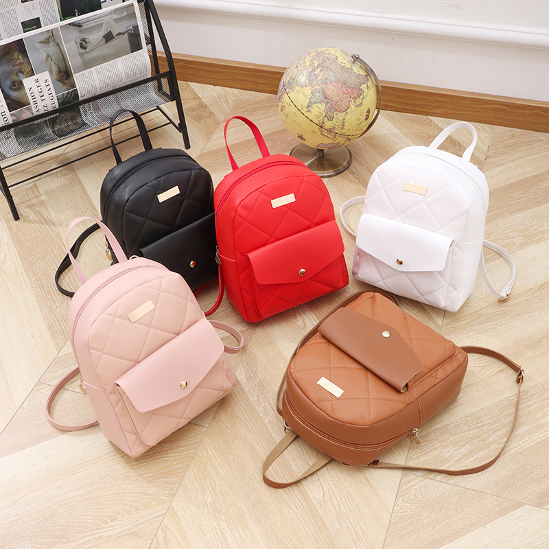 Backpack Fashion Female Chic School Student Large Capacity School Bag Embroidered Small Backpack