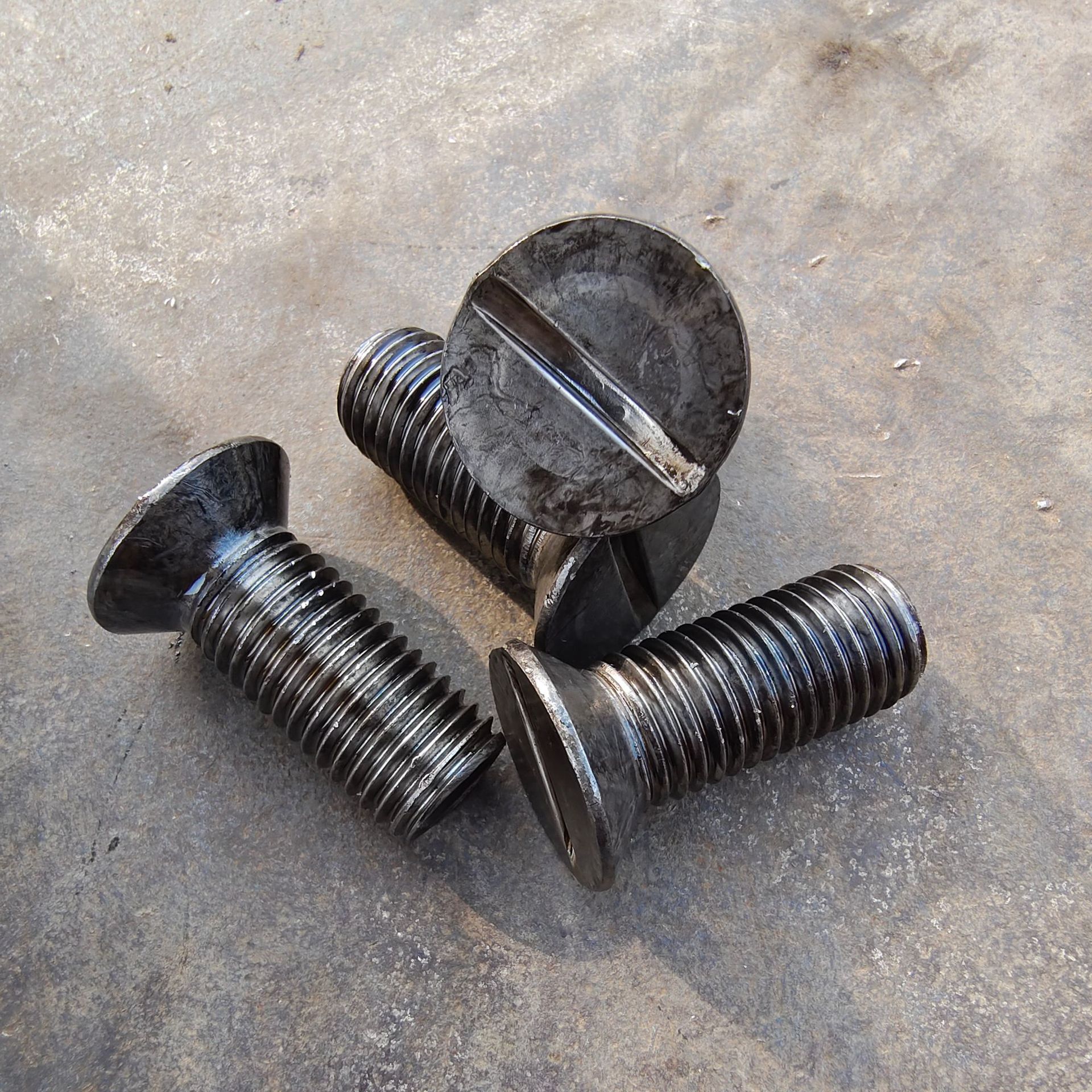 Gb68 Slotted Countersunk Screw Slotted Countersunk Head Machine Screw Flat-Head Screw Bolt