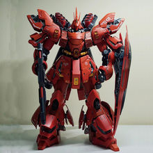 高达模型 万代rg牛高达 素组成品 evo荧光水帖 无胶损_阿里巴巴找货