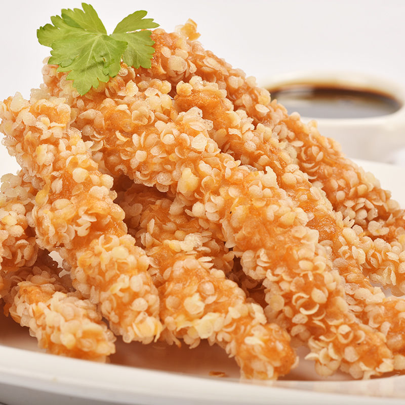 雪花鸡柳900g鸡排无骨油炸方便零食小吃半成品食材批发包邮可代发