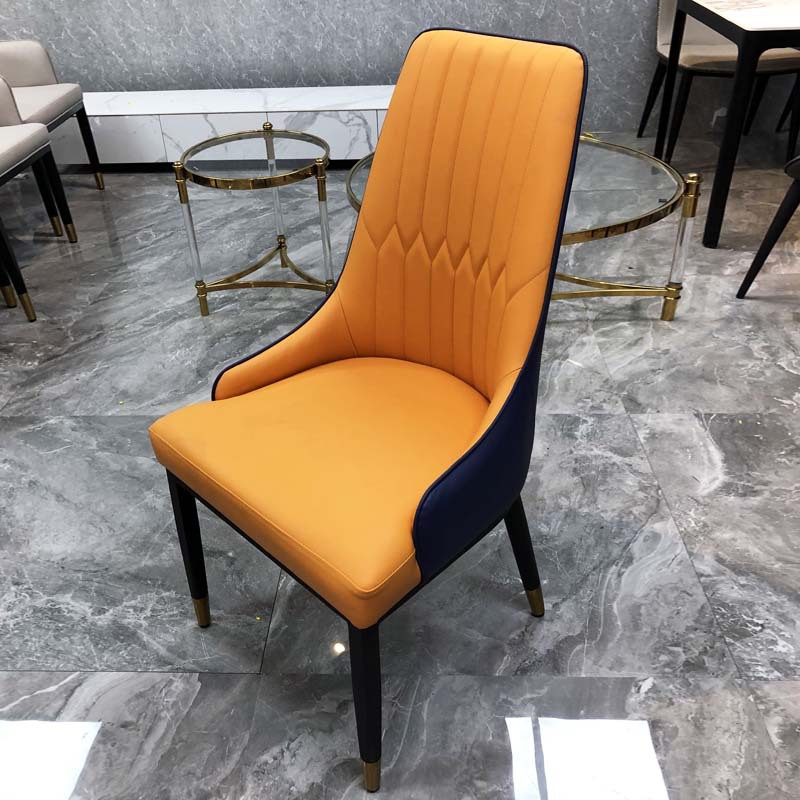 酒店餐厅餐椅 高靠背软包餐椅 酒楼包厢餐厅餐椅海鲜酒楼高档椅子