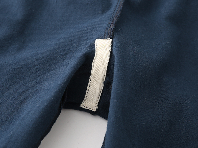 无侧缝男士睡衣秋冬纯棉磨毛绒布女款套装无印日式良品情侣家居服