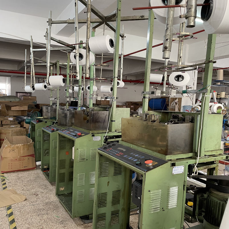 全自动电脑女弹力发圈机头圈机大肠圈机10路竖条纹高速提花皮筋机