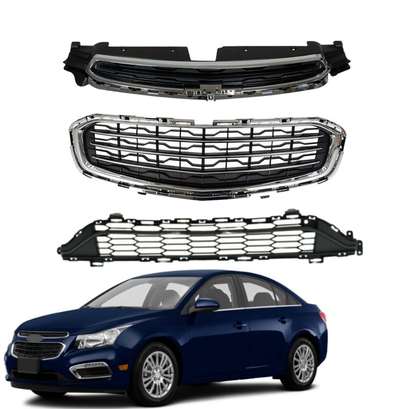 适用于15-16年 雪佛兰科鲁兹 美版保险杠下格栅中网-阿里巴巴