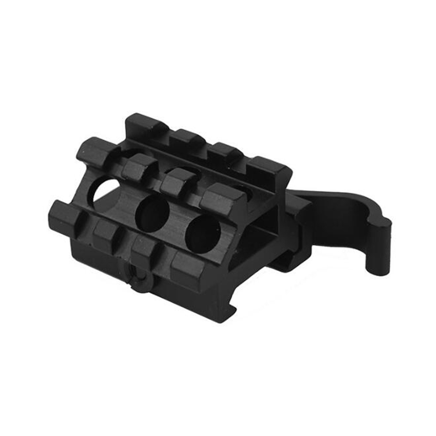 3年11mm转20mm增高导轨155mm铝合金增高延长转接瞄准镜支架底座0616