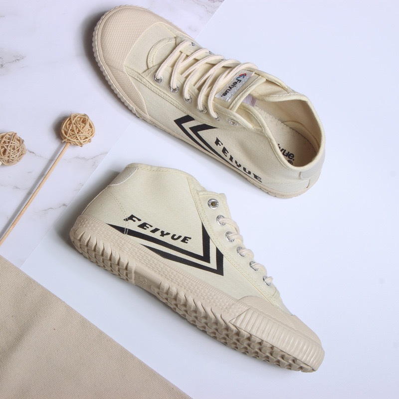 飞跃中帮帆布鞋男女款刺绣板鞋库存断码清仓换季运动鞋学生休闲鞋