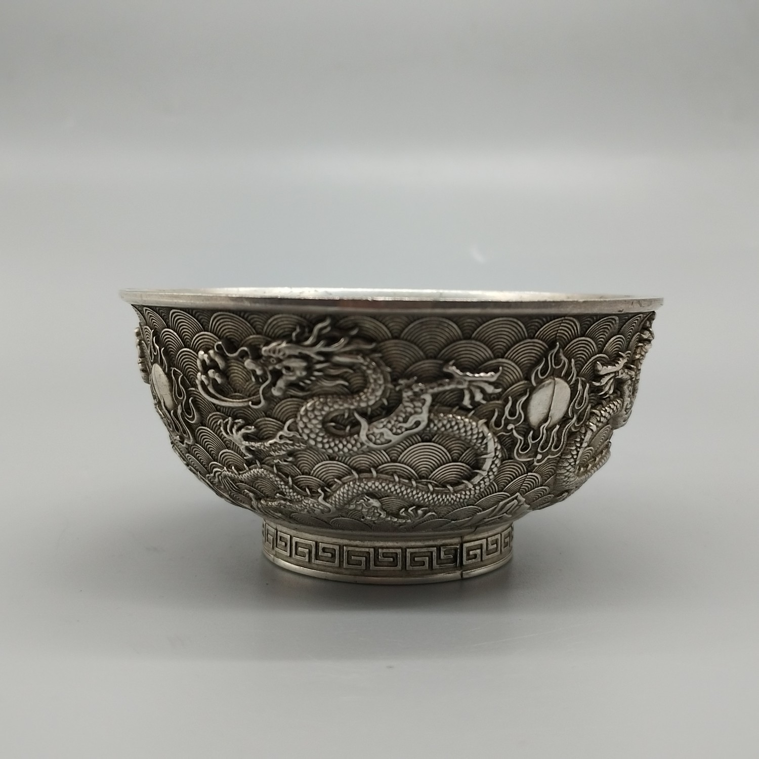 双龙戏珠碗仿古大清乾隆年古玩工艺品基地支持代发批发对接-阿里巴巴