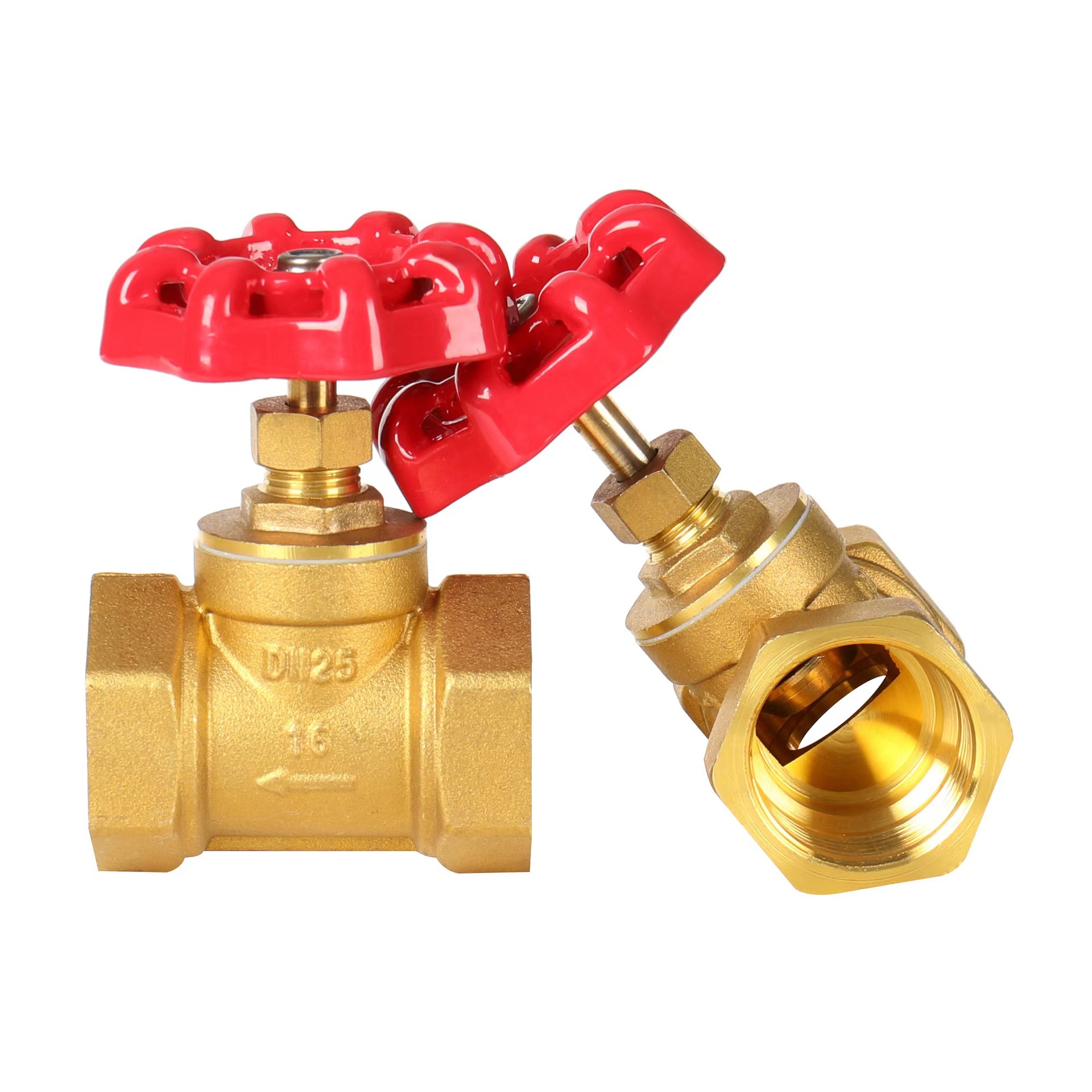 批发全铜截止阀4分6分1寸水管蒸汽水开关dn15 20 25 32加厚耐高温