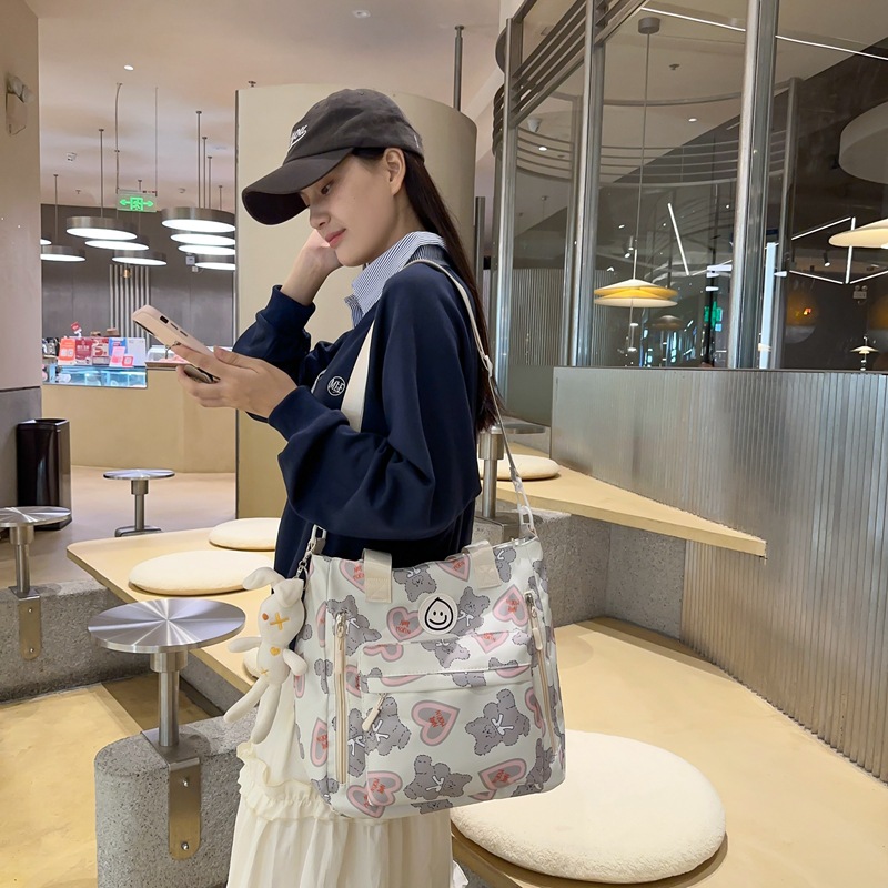 Schoolbag Trendy Women's Bags Backpack Canvas Bag Crossbody Bag Source Factory One Piece Dropshipping Quantity Discount