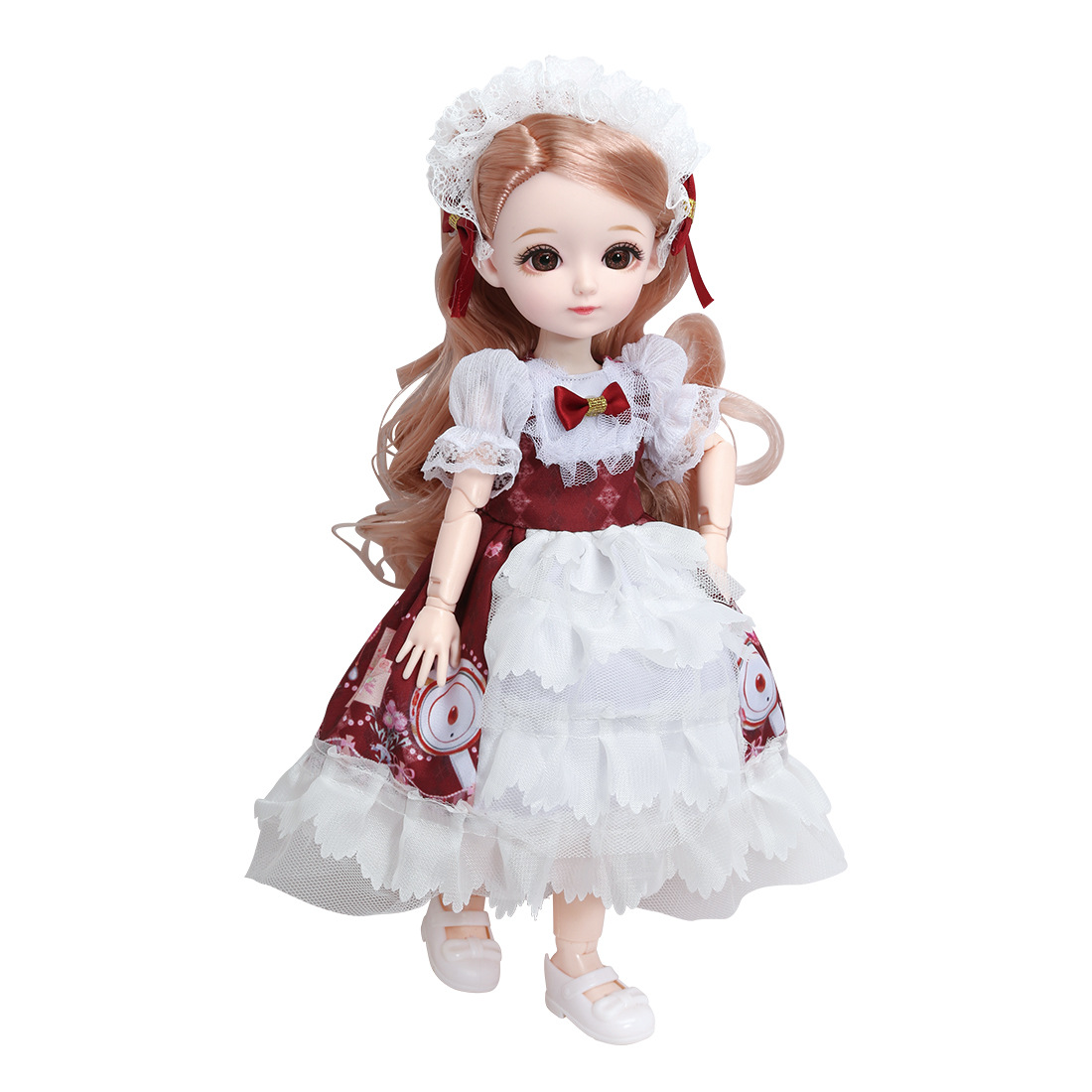 益贝恩31cm洛丽塔lolitabjd洋娃娃人偶灯光音乐赠品礼品盒玩具