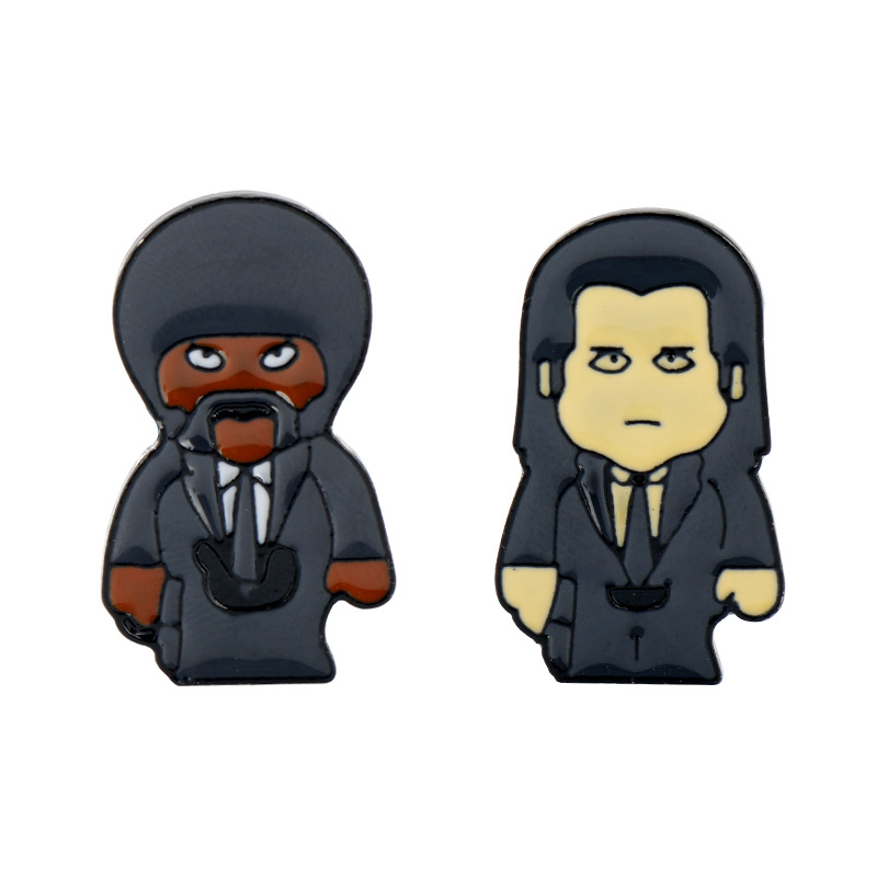 影视外贸热卖 低俗小说文森特和马沙的妻子金表邦妮胸针合金徽章