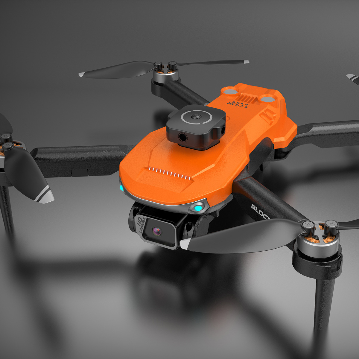 无刷s165无人机光流定位双摄像头航拍遥控飞机智能避障舵机飞行器