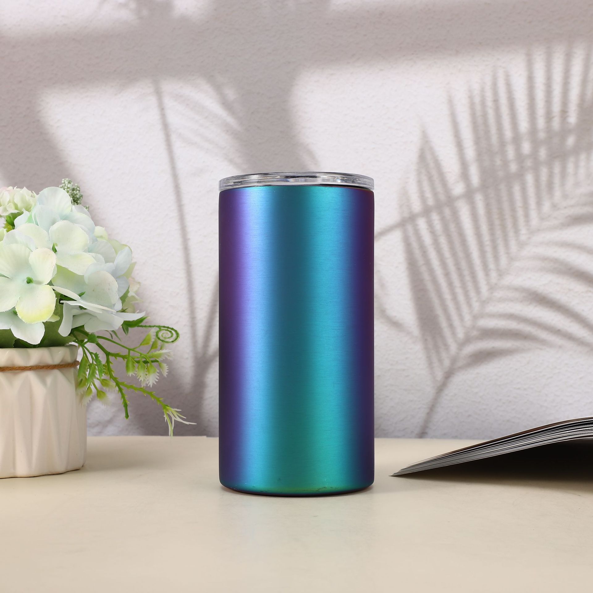 [Customized] Mini Small Pocket Portable Small Capacity Stainless Steel Vacuum Cup Water Cup Gradient Tumbler Water Cup