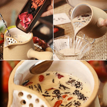 冬天围炉煮茶壶家用室内云南罐罐奶茶摆摊煮茶器陶壶-