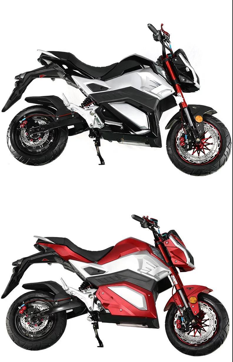 z6电动车m35电动摩托车72v电瓶车96v高速电摩双人改装跑车小电猴