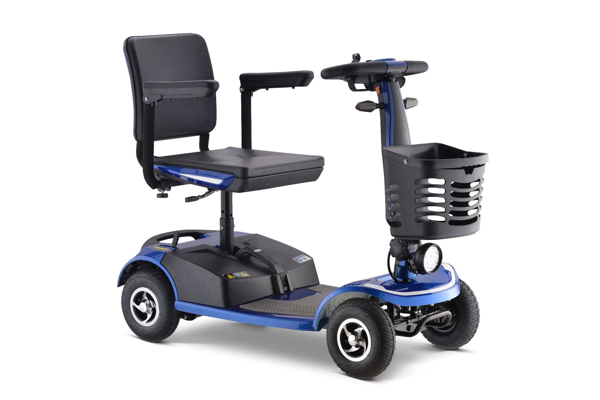 易乐老年代步车迷你老年车低速四轮电动车安全刹车电动车可折叠车