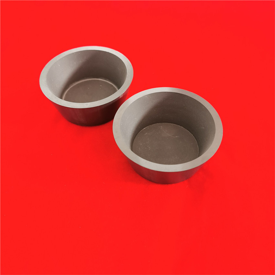 耐腐蚀 耐磨 椭圆形 氮化硅陶瓷坩埚 金属冶炼用氮化硅坩埚