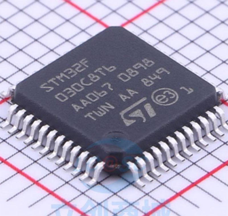 电子元器件stm32f030c8t6 lqfp48单片机微控制器芯片微控制器32位