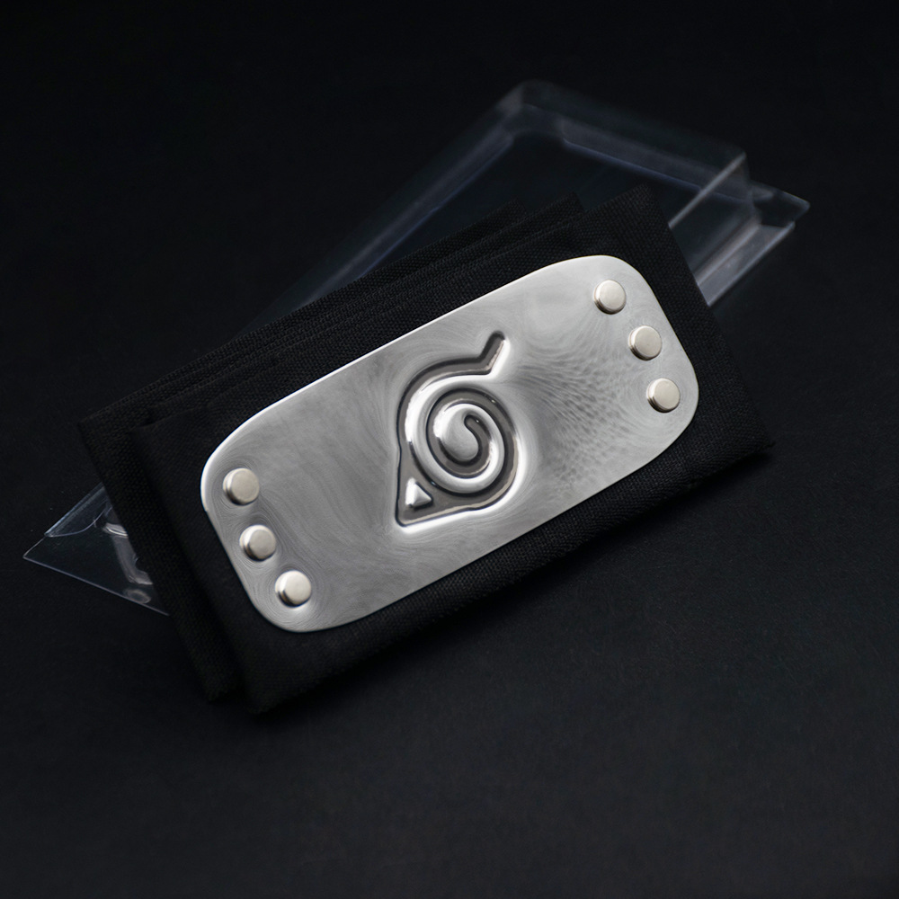 动漫周边批发道具 火影忍者 夜光木叶标志 鸣护额 头带 头巾