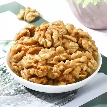 新货奶香纸皮大核桃仁100g熟核桃休闲零食烘焙薄皮纸皮干果仁批发