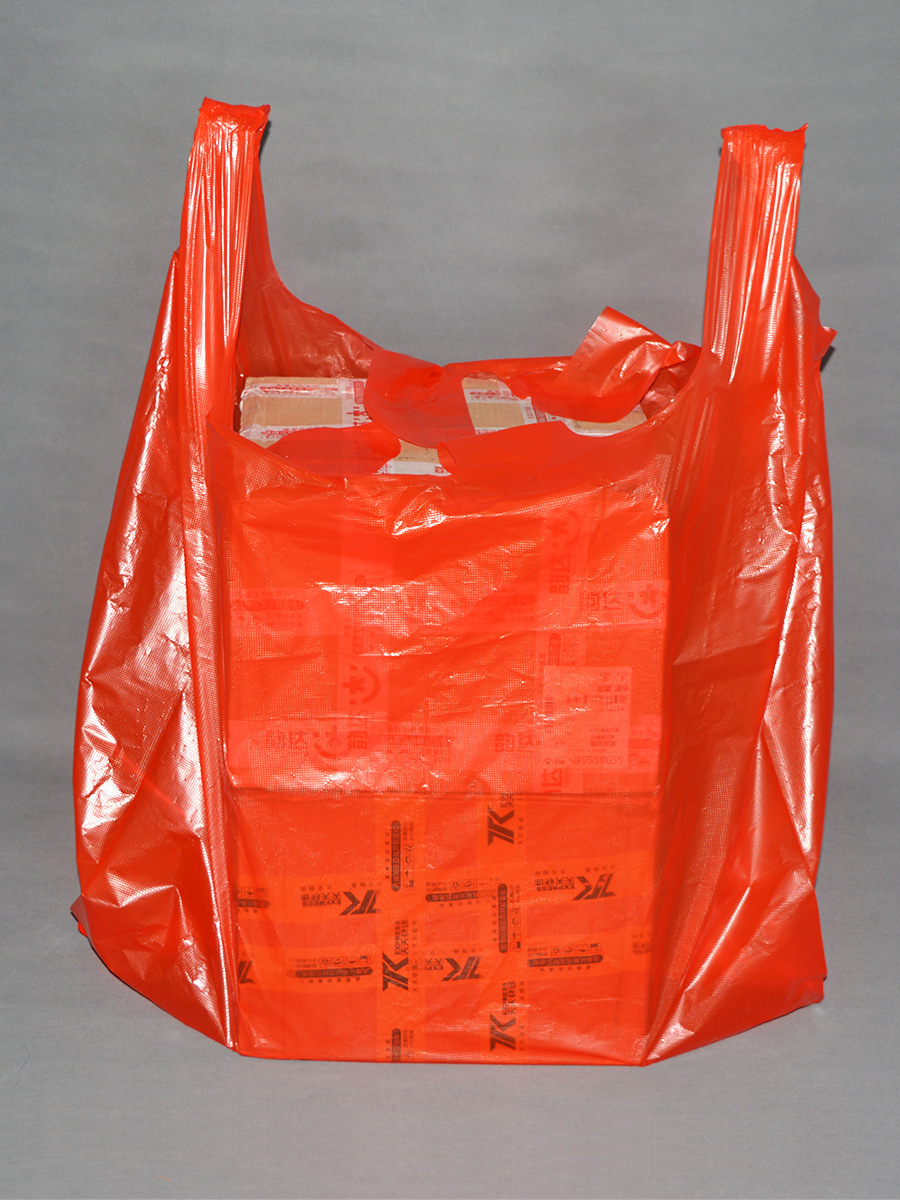 特大加厚红色塑料袋批发服装打包袋大号搬家手提袋子垃圾袋结婚