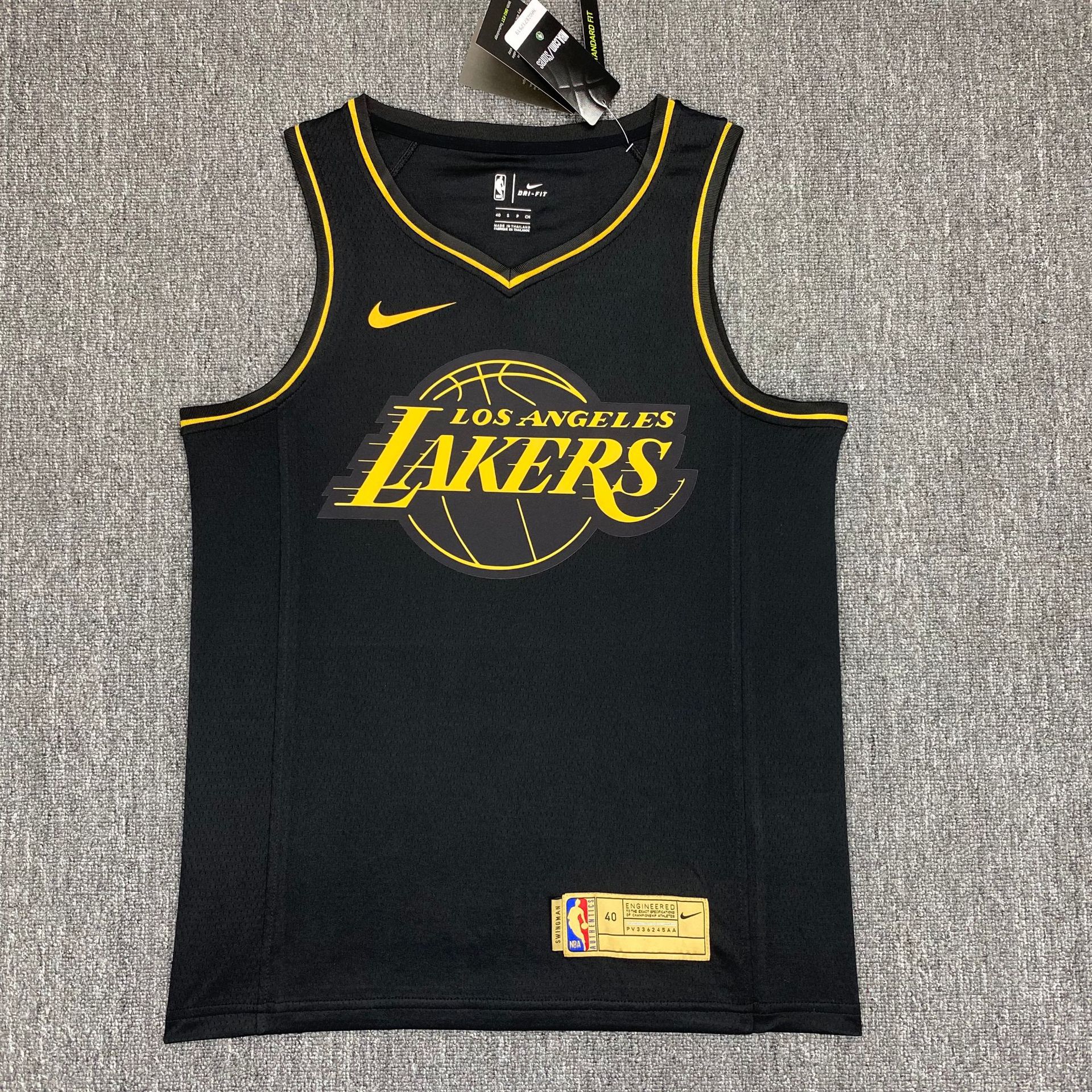 nba湖人队黑金版6号詹姆斯8号科比0号尼克杨球衣无袖背心-阿里巴巴