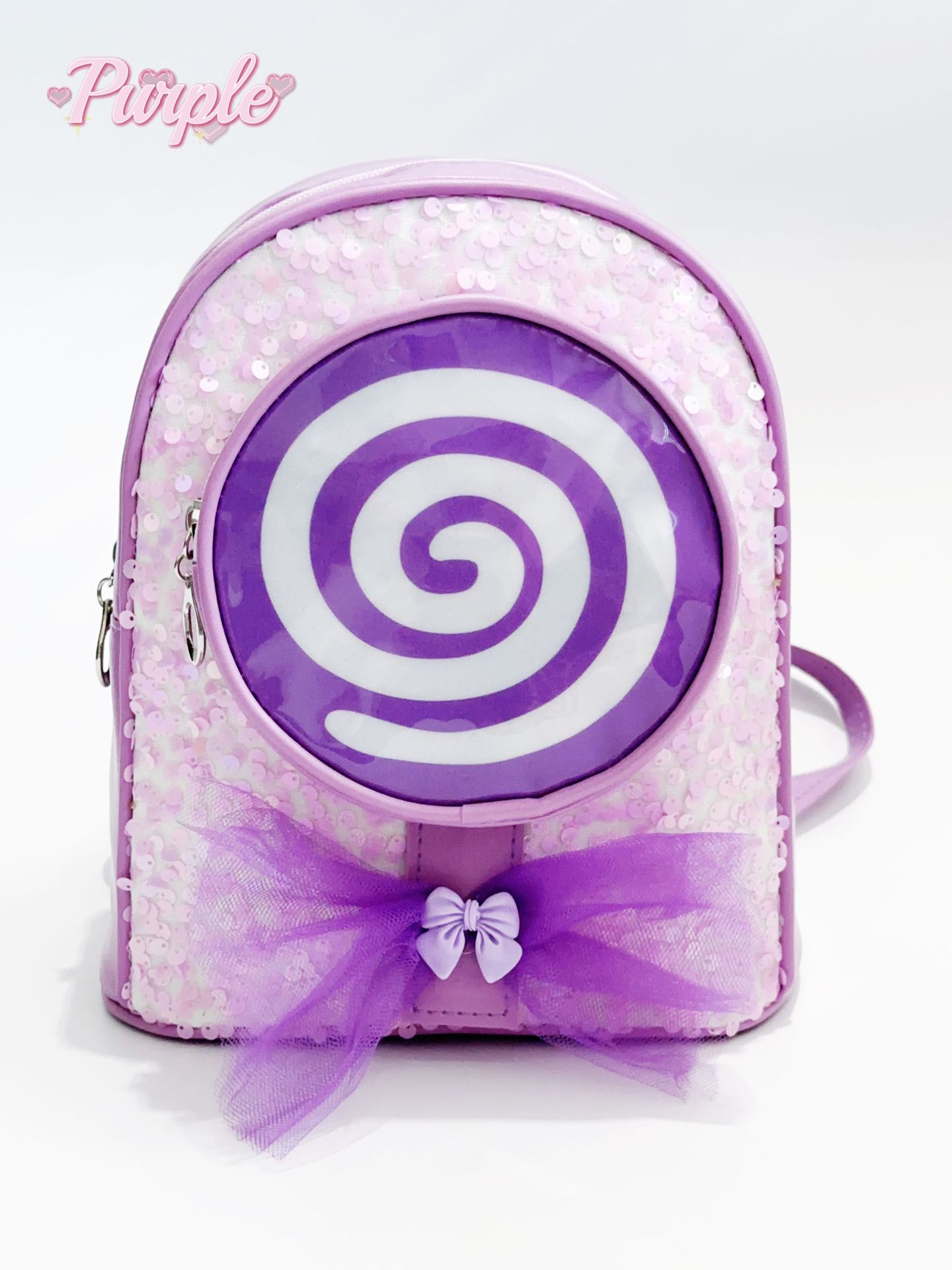 Children's Backpack 2023 New Bow Kindergarten Backpack Fashionable Sequins Lollipop Girls' Backpack