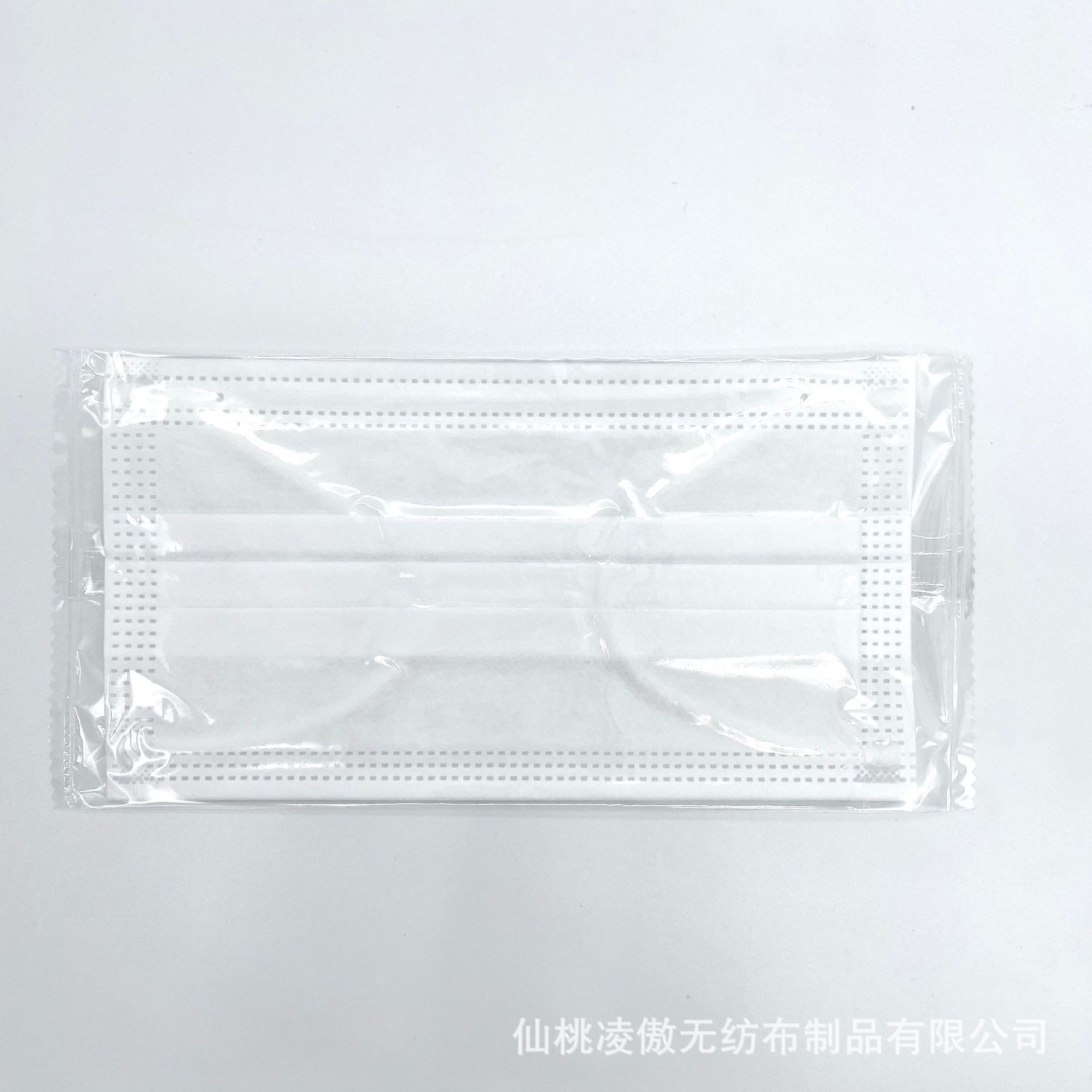 一次性独立包装口罩三层防护含熔喷布防尘单片盒装logo工厂批发