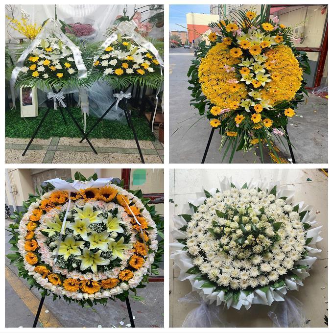 白事花篮花圈菊花鲜花江苏连云港市连云区海州赣榆区布置-阿里巴巴