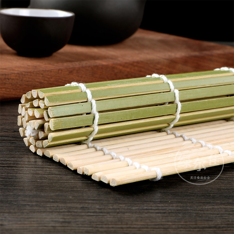 青皮寿司卷 家用寿司竹帘子寿司帘 寿司席 紫菜包饭卷帘工具