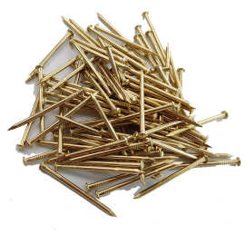 30克批发中式仿古纯铜钉圆头小鼓钉装饰家具合页铜钉子多尺