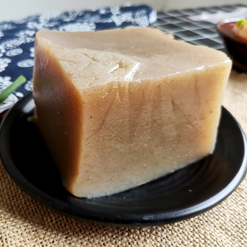 新鲜魔芋豆腐块贵州重庆四川湖南特产小吃农家手工磨芋-阿里巴巴