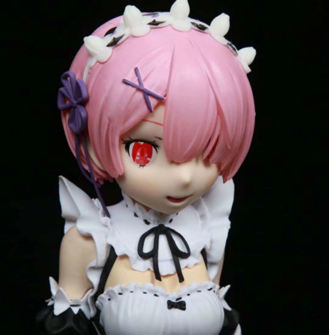 从零开始的异世界生活 蕾姆 雷姆 拉姆 半身像 公仔模型盒装手办