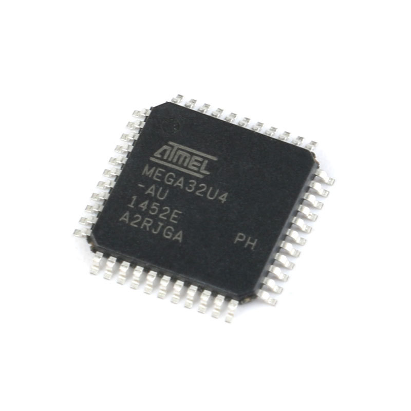 atmega32u4-au 芯片 8位微控制器avr 16k快闪记忆体usb tqfp-44