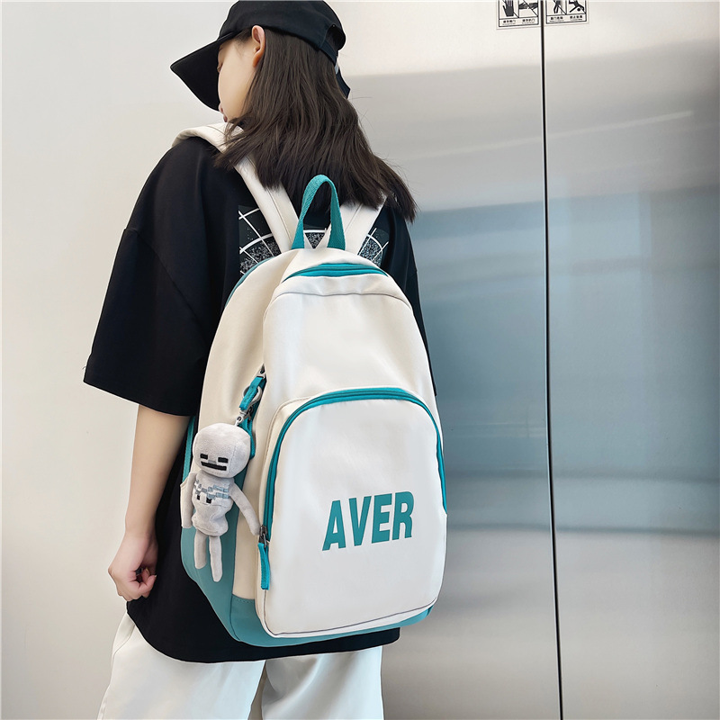 Lightweight Outdoor Leisure Backpack 2021 Korean Style New Sports Backpack Men's Youth Junior High School Student Schoolbag