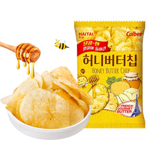 韩国进口食品海太蜂蜜黄油薯片60g向往的生活张艺兴同款
