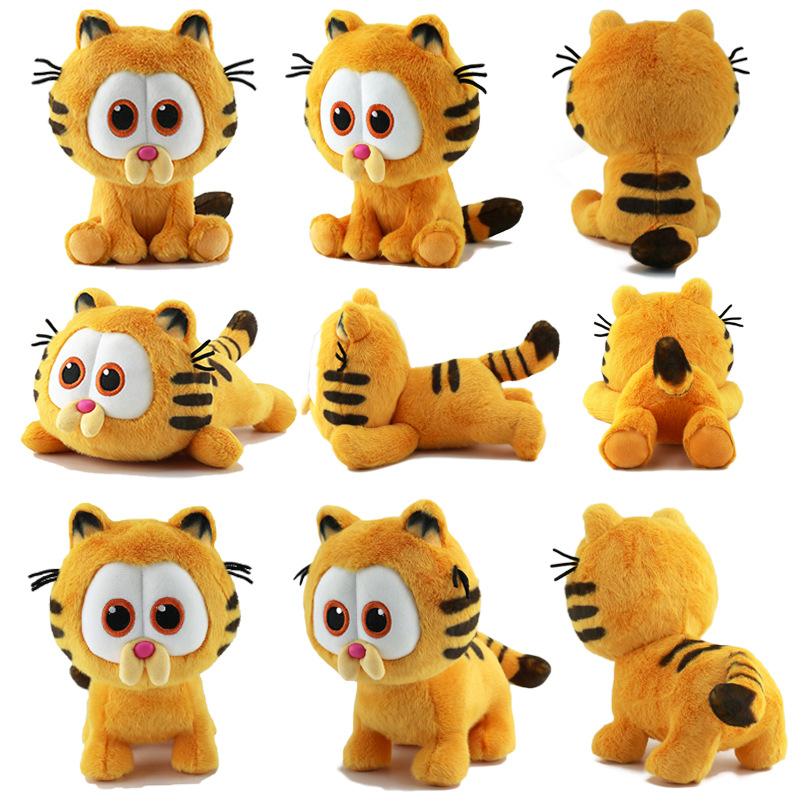 跨境新品garfield doll 加菲猫毛绒公仔玩具儿童生日礼物玩偶娃娃
