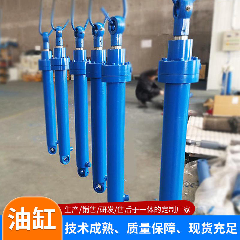 厂家定制法兰油缸 工程机械液压缸 非标定制液压油缸双耳油缸