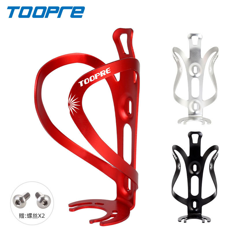Toopre Bicycle Kettle Frame Mountain Bike Road Bike Ultralight Aluminum Alloy Water Cup Holder Bicycle Cycling Fixture